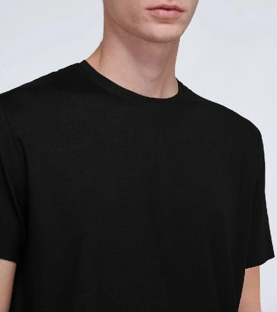Shop Derek Rose Short-sleeved Jersey T-shirt In Black