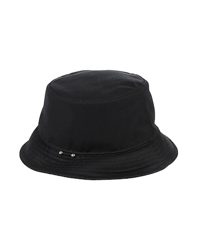 Shop Neil Barrett Hat In Black