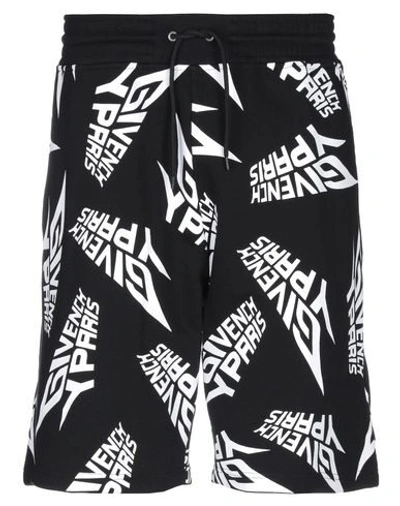 Shop Givenchy Shorts & Bermuda In Black
