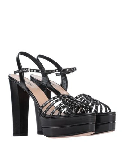 Valentino Sandals In Black