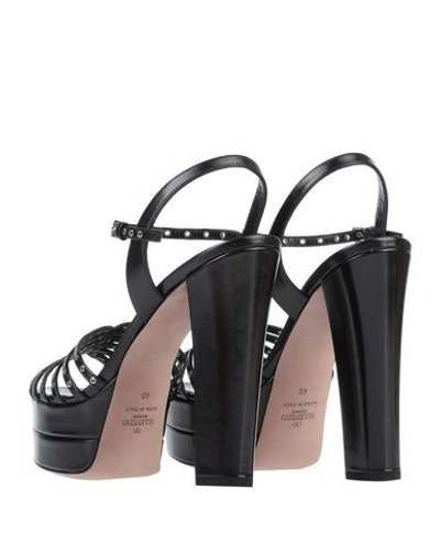Valentino Sandals In Black