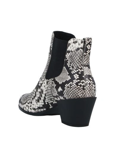 Hogan Ankle Boots In White