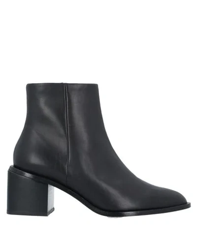 Shop Clergerie Woman Ankle Boots Black Size 10.5 Lambskin