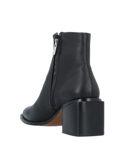 Shop Clergerie Woman Ankle Boots Black Size 10.5 Lambskin