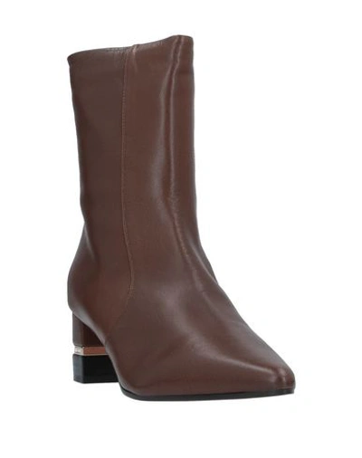 Shop A.testoni Ankle Boot In Cocoa