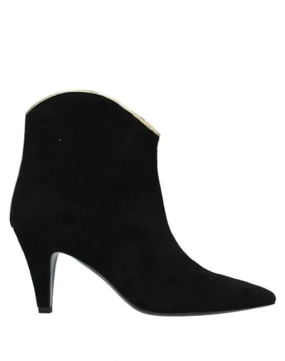 Shop Twinset Ankle Boot In Black