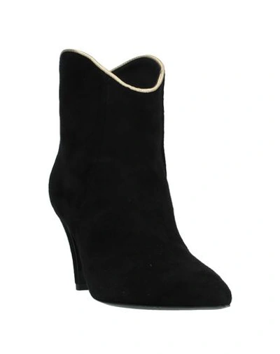 Shop Twinset Ankle Boot In Black