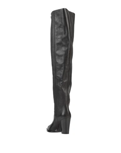 Circus Hotel Knee Boots In Black