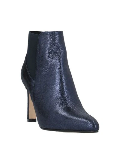 Shop Cheville Ankle Boot In Dark Blue