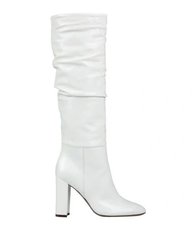 Shop L'autre Chose L' Autre Chose Woman Boot White Size 7.5 Soft Leather