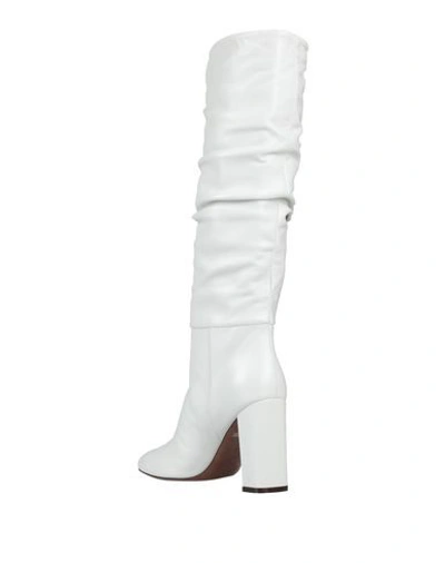 Shop L'autre Chose L' Autre Chose Woman Boot White Size 8.5 Soft Leather