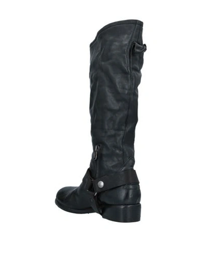 Shop Le Ruemarcel Knee Boots In Black