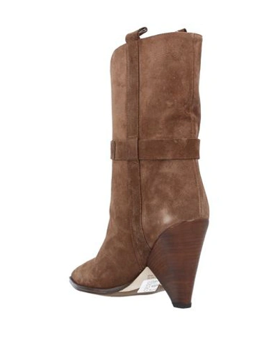Shop Anna F Ankle Boots In Cocoa