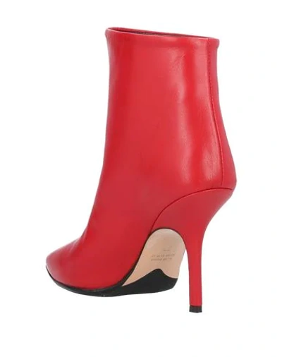 Shop Anna F. Ankle Boot In Red