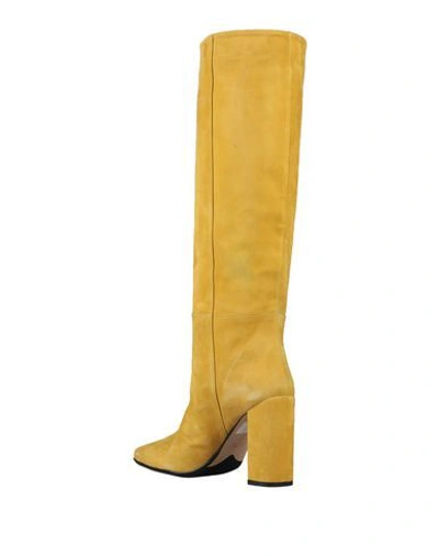 Shop Anna F. Boots In Yellow