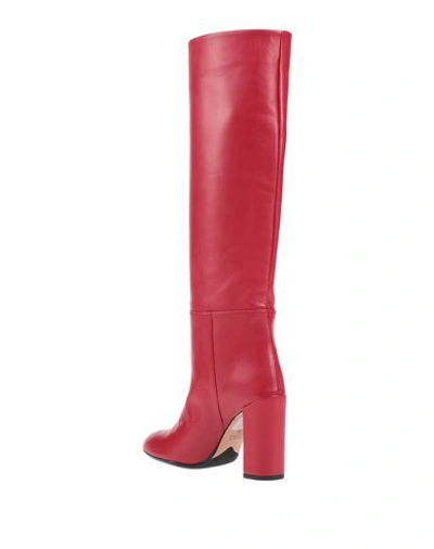 Shop Anna F Boots In Red