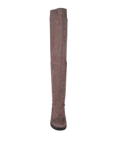 Fitflop Knee Boots In Grey