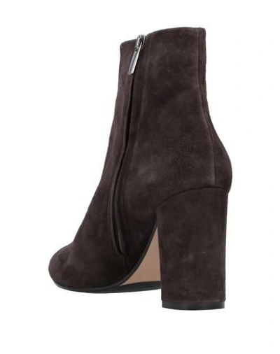Shop The Seller Ankle Boots In Dark Brown