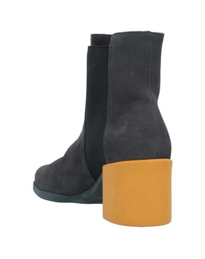 Shop Arche Ankle Boots In Steel Grey