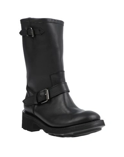 Shop Ash Woman Ankle Boots Black Size 7 Soft Leather