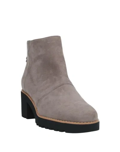 Hogan Ankle Boots In Grey