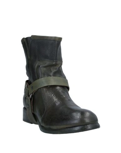Shop Le Ruemarcel Ankle Boots In Dark Green