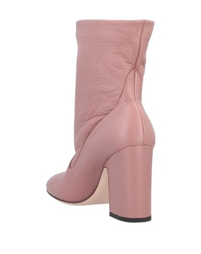 Shop Agl Attilio Giusti Leombruni Agl Woman Ankle Boots Pastel Pink Size 7 Soft Leather