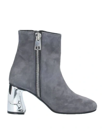 Shop Aldo Castagna Ankle Boot In Grey