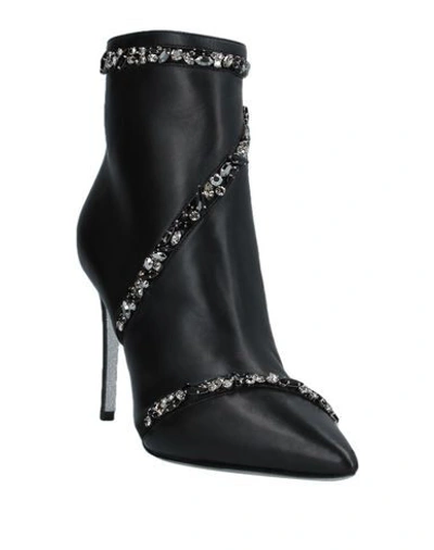 Shop René Caovilla Ankle Boots In Black