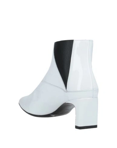 Shop Mcq By Alexander Mcqueen Ankle Boots In White