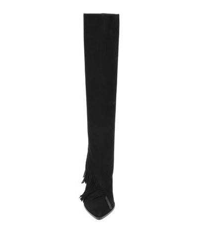 Shop Anna F Knee Boots In Black