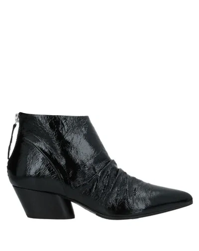 Shop Halmanera Ankle Boots In Black