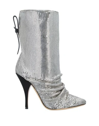 Shop Marco De Vincenzo Ankle Boot In Silver