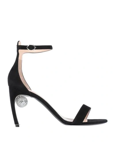 Shop Nicholas Kirkwood Sandals In Black