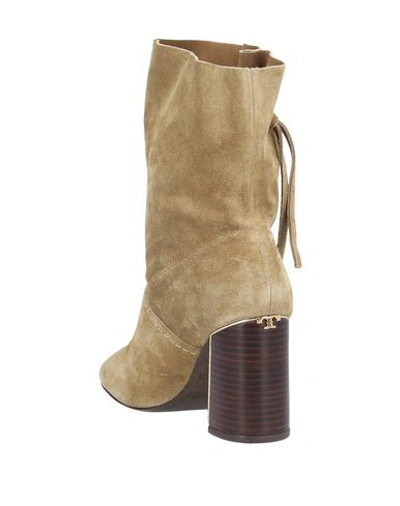 Shop Tory Burch Ankle Boots In Sand