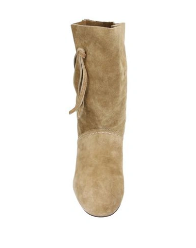 Shop Tory Burch Ankle Boots In Sand