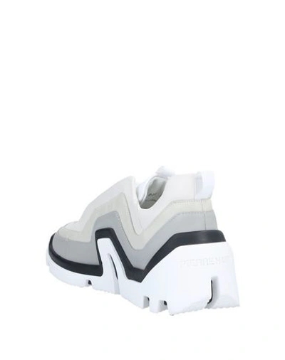 Shop Pierre Hardy Sneakers In White