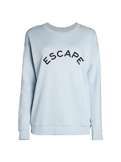 Shop South Parade Rocky Graphic Sweatshirt In Light Blue