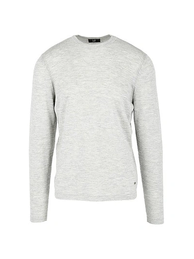 Shop Dunhill Cashmere Crewneck Sweater In Light Grey