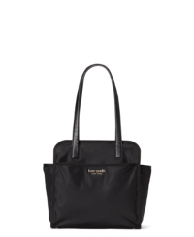 Shop Kate Spade New York Daily Diaper Bag In Black/gold