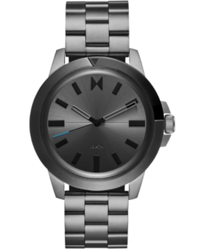 Shop Mvmt Men's Minimal Sport Gunmetal-tone Stainless Steel Bracelet Watch 45mm