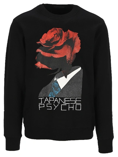 Shop Undercover Japanese Psycho Fleece In Black