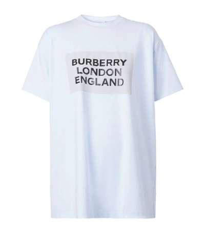 Shop Burberry Oversized Logo T-shirt