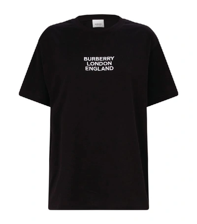 Shop Burberry Cotton Logo T-shirt