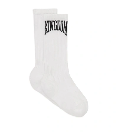 Shop Burberry Kingdom Intarsia Socks