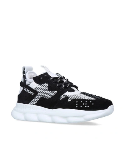 Shop Young Versace Chain Reaction Sneakers