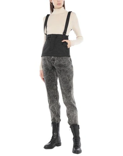 Shop Dsquared2 Woman Belt Black Size 4 Polyester, Acrylic