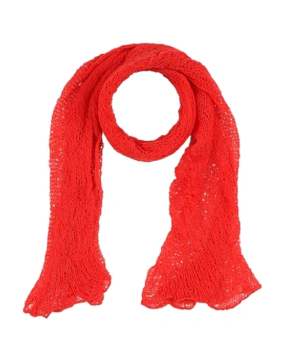 Shop Fedeli Scarves In Orange