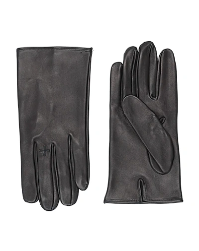 Shop Neil Barrett Gloves In Black