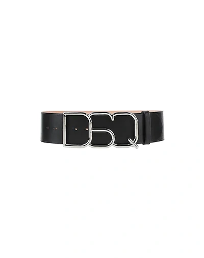 Shop Dsquared2 Belts In Black
